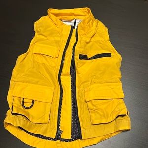 EUC worn once nylon outdoorsy vest for a little one
